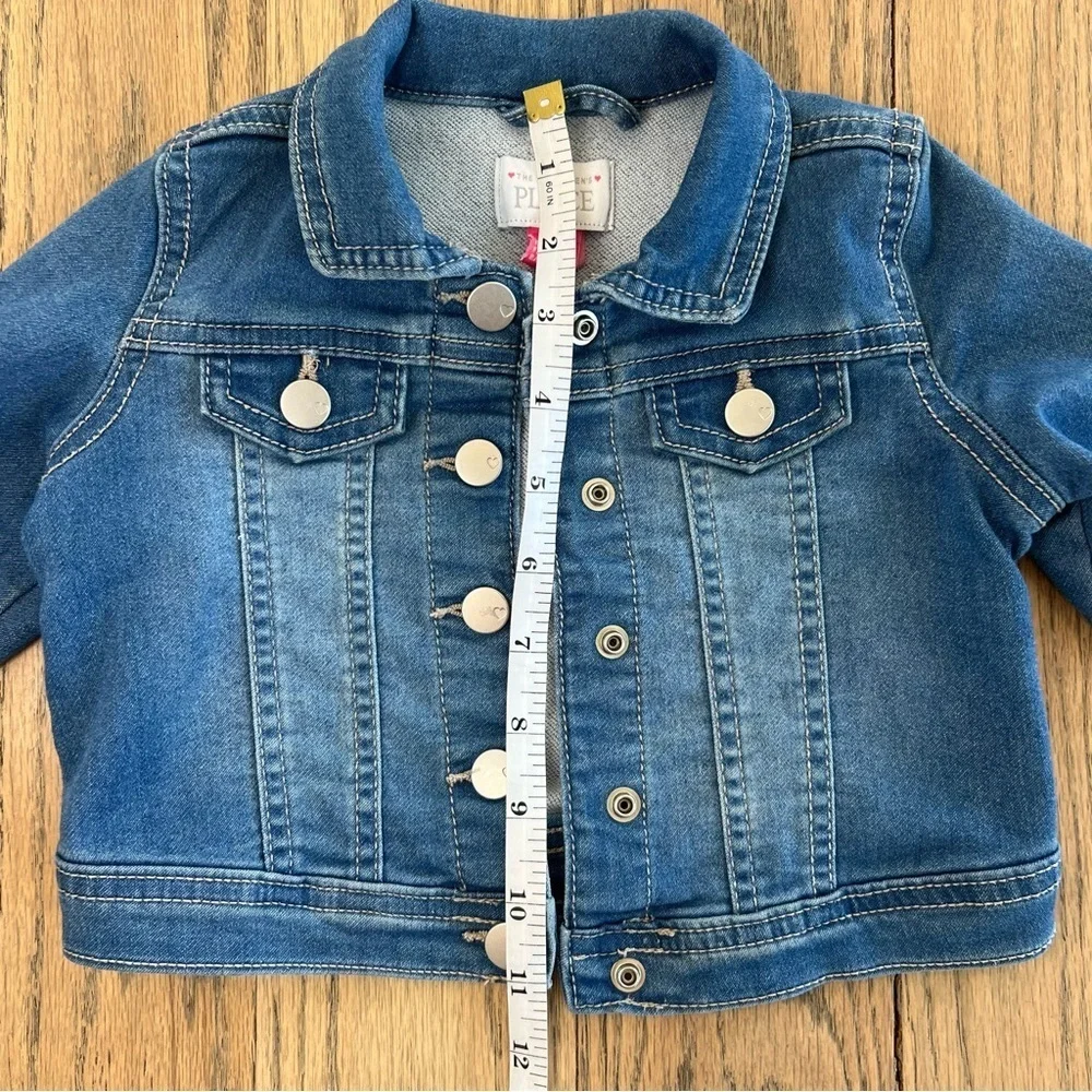The Children’s Place Toddler Girls Denim Jacket Size 12-18 Months